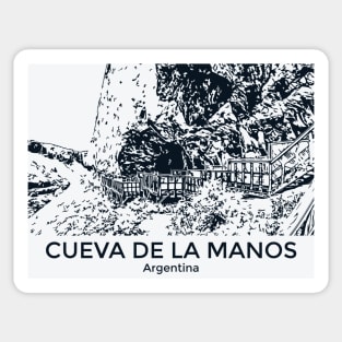 Cueva de las Manos - Argentina Sticker